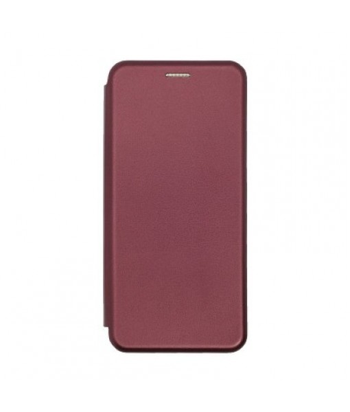 Husa Tip Carte Samsung Galaxy A42 5G, Cu Magnet Red Wine